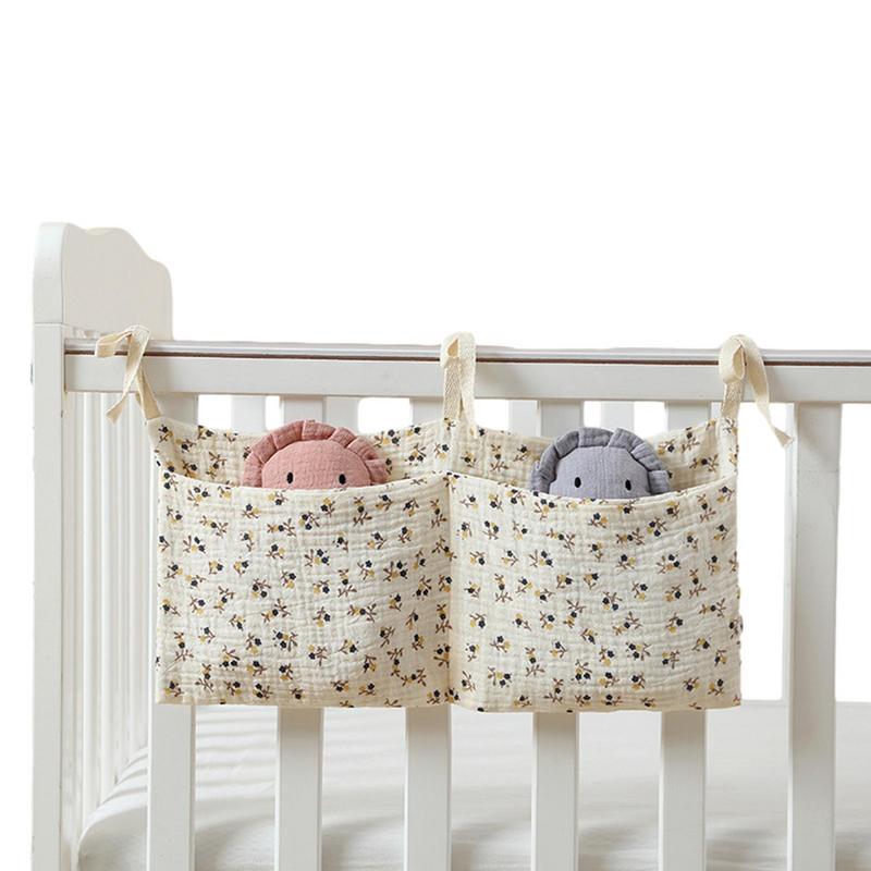 Baby Nursery Crib - Baby Crib Organizer Cot Caddy เตียงเก็บกระเป๋า