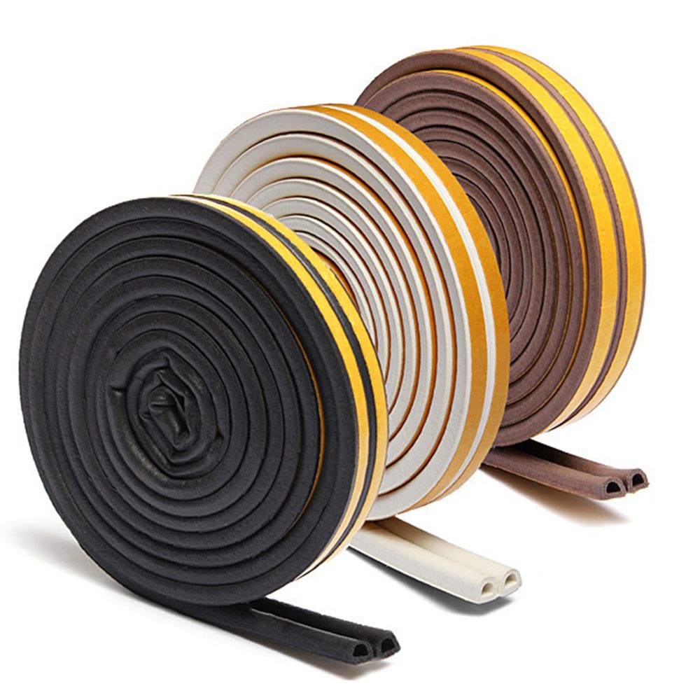 Corner Guard Foam - แถบซีลประตูหน้าต่างกาวตนเอง5/10ม., โฟมกันเสียงป้องกันการชน
