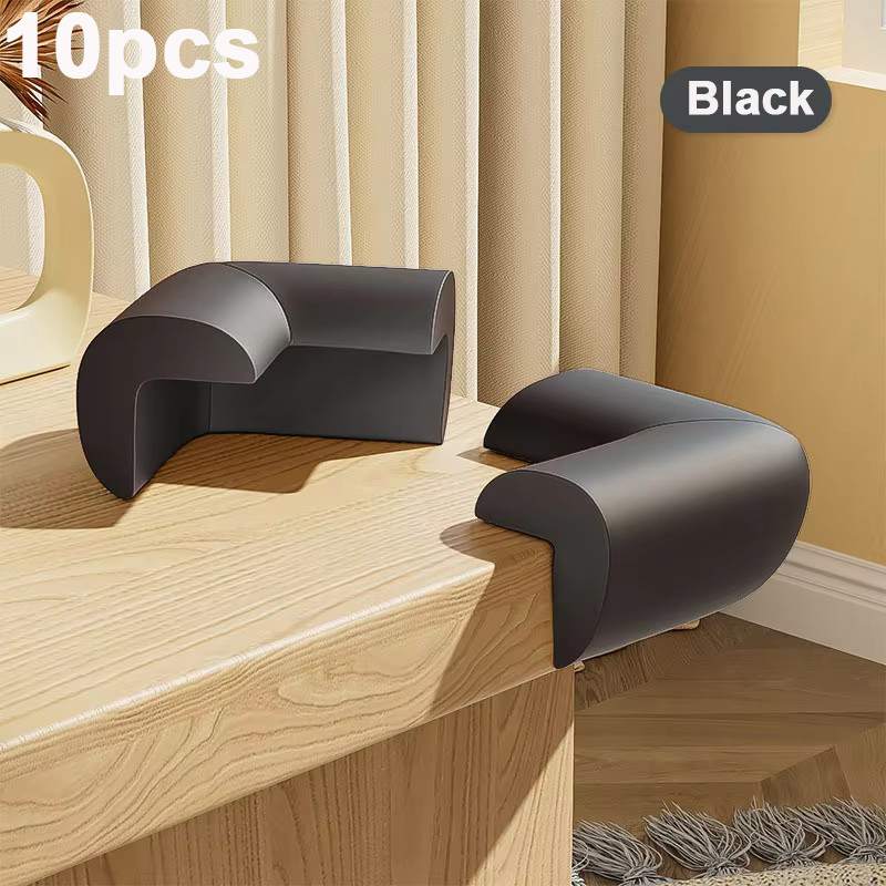 Corner Guard Foam - 10 ชิ้นเด็กตารางมุมป้องกันความปลอดภัยยามเด็กเฟอร์นิเจอร์เด็กขอบปกแผ่นมุมกันชนโฟมป้องกันการชนกัน