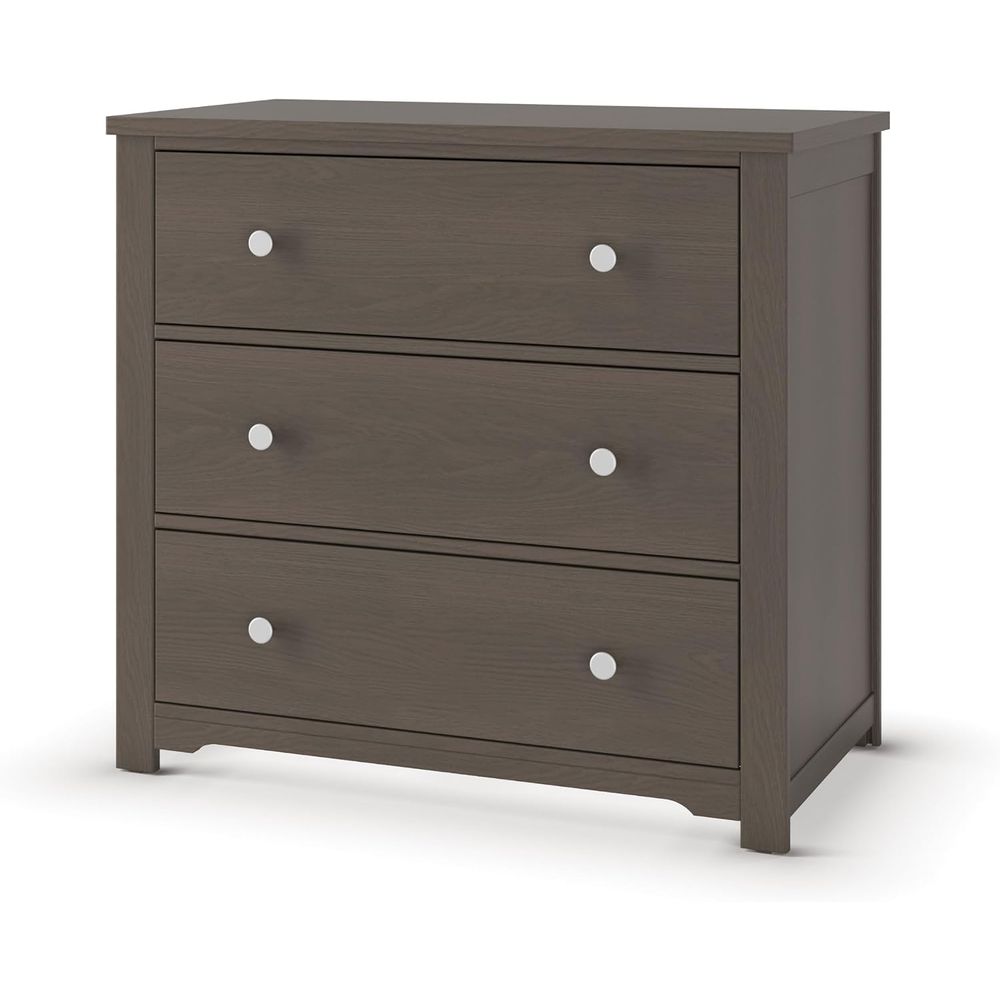 Changing Table Topper - ตู้ลิ้นชัก Harmony 3-Der พร้อมท็อปเปลี่ยนผ้าอ้อม, ตู้ลิ้นชักสำหรับห้องเด็กขนาด 38