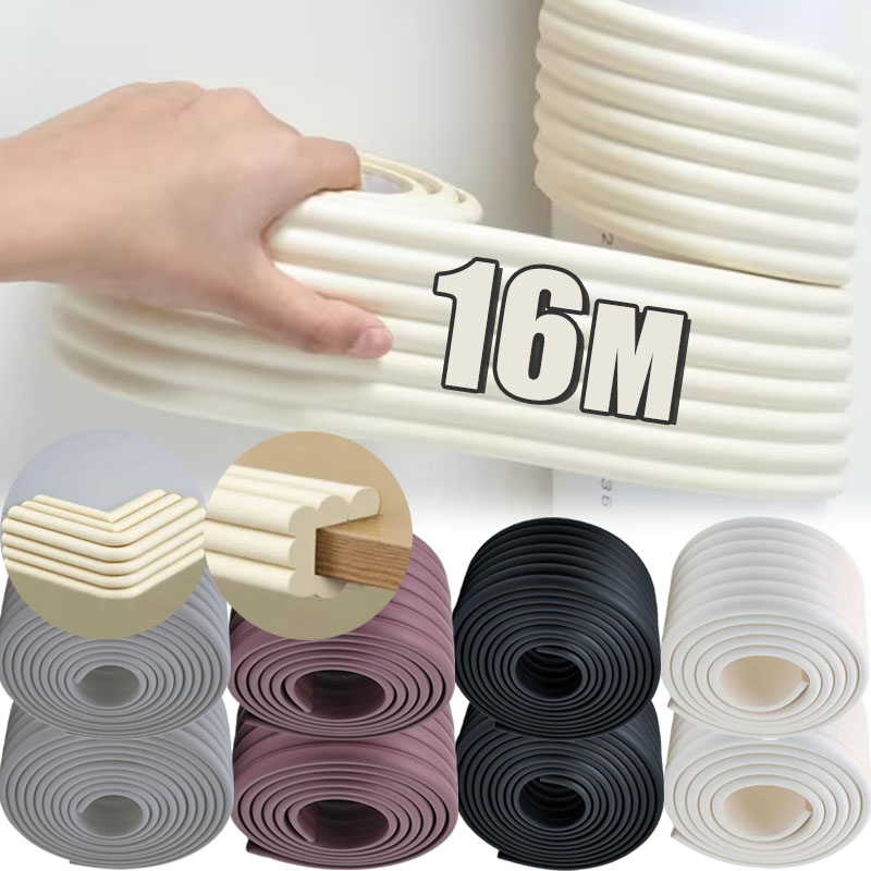 Corner Guard Foam - แถบป้องกันความปลอดภัยสำหรับเด็ก แถบป้องกันขอบโต๊ะ แถบป้องกันมุมเฟอร์นิเจอร์ โฟมป้องกันมุมสำหรับเด็ก