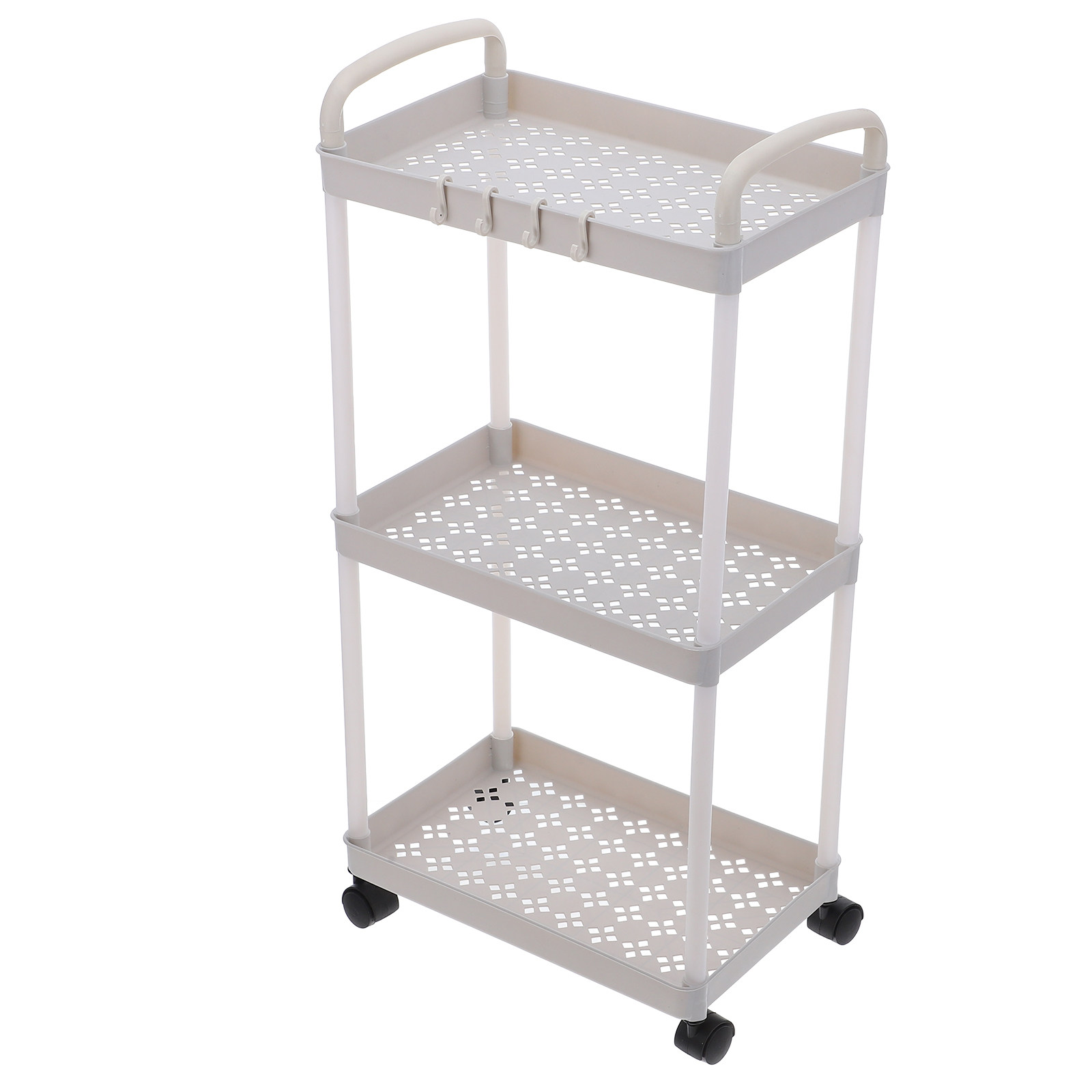 รถเข็นเก็บของอเนกประสงค์ 3 ชั้ - Baby Nursery Utility Cart บทวิจารณ์และราคา
