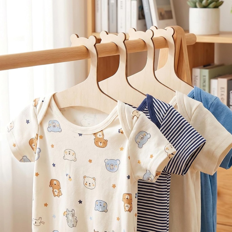 ราวแขวนเสื้อผ้าเด็ก รูปหมีน่าร - Baby Nursery Hangers บทวิจารณ์และราคา