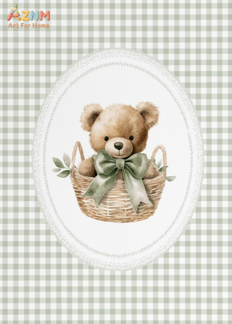 ภาพวาดสีน้ำลายหมีเท็ดดี้สำหรับ - Baby Nursery Set Furniture บทวิจารณ์และราคา