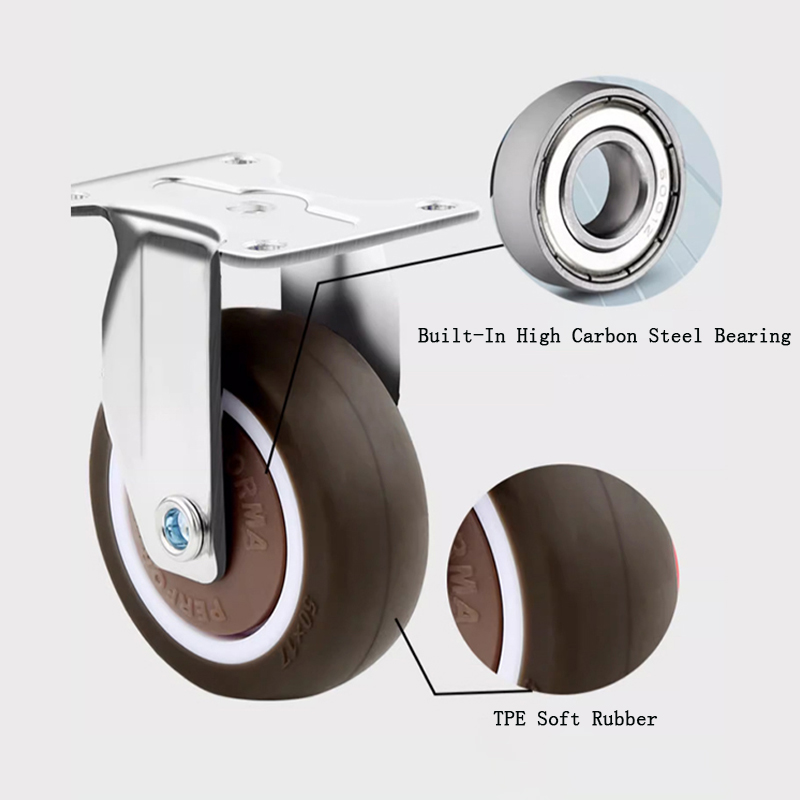4pcs Stem เกลียวล้อสํานักงานเก - Baby Nursery Trolley บทวิจารณ์และราคา