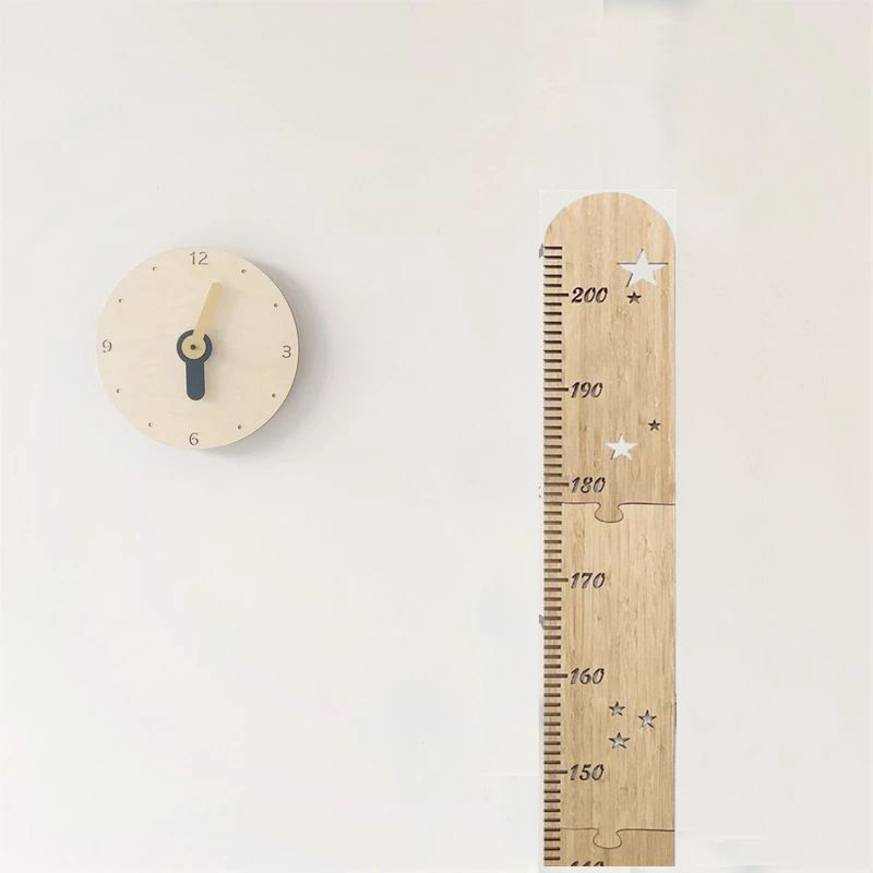 5 แผ่น Nordic ไม้เด็กความสูงแผ - Baby Nursery Vinyl บทวิจารณ์และราคา