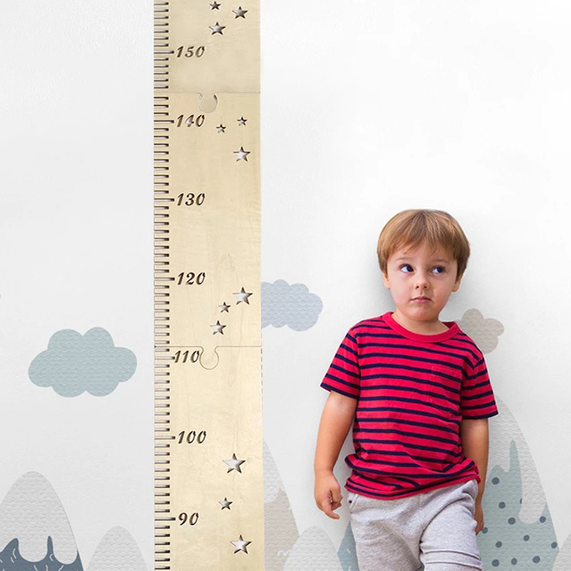 5 แผ่น Nordic ไม้เด็กความสูงแผ - Baby Nursery Vinyl บทวิจารณ์และราคา