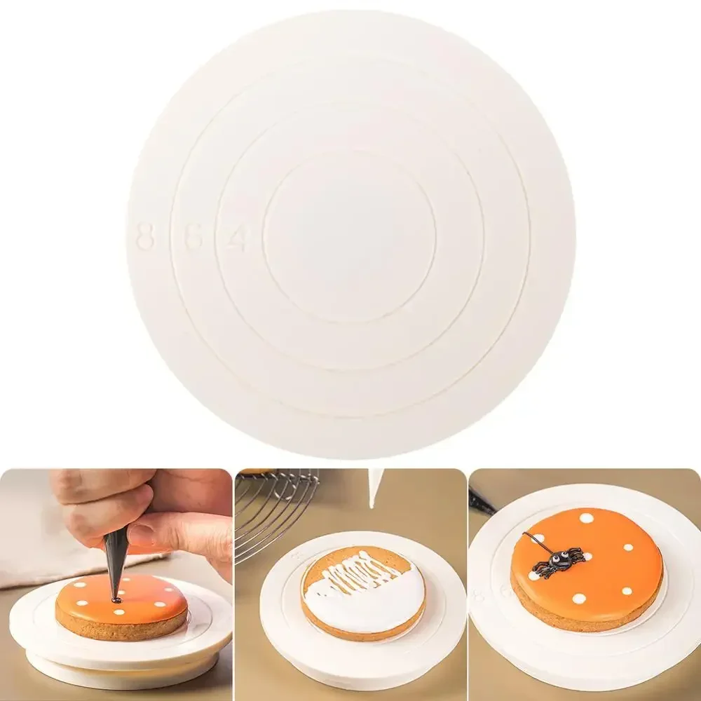 จานหมุนแต่งเค้กฟองดองท์พลาสติก - Changing Table Topper บทวิจารณ์และราคา