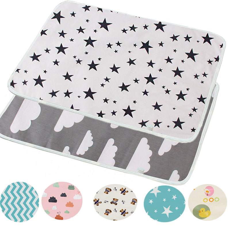 กันน้ําReusableทารกแรกเกิดผ้าอ - Changing Table Topper บทวิจารณ์และราคา