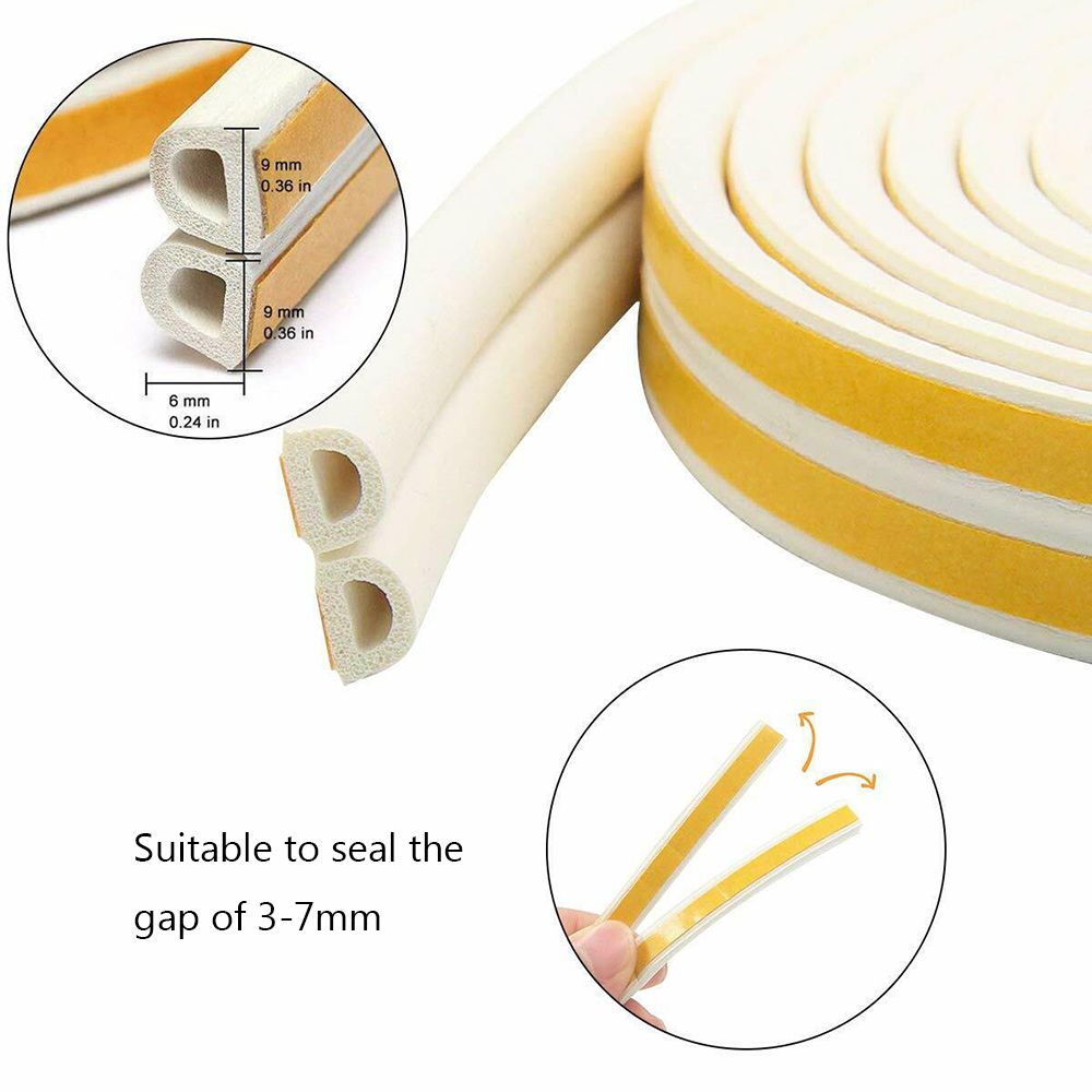 แถบซีลประตูหน้าต่างกาวตนเอง5/1 - Corner Guard Foam บทวิจารณ์และราคา
