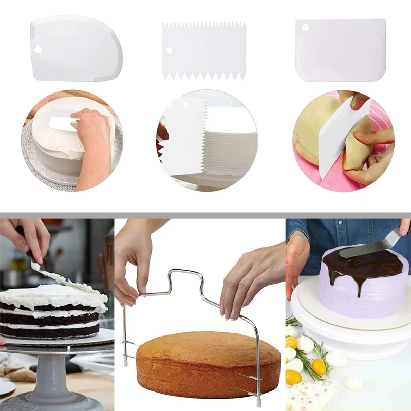 11 นิ้วเค้ก Turntable ชุด Icin - Changing Table Topper บทวิจารณ์และราคา