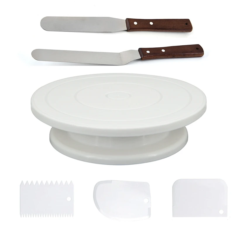 11 นิ้วเค้ก Turntable ชุด Icin - Changing Table Topper บทวิจารณ์และราคา