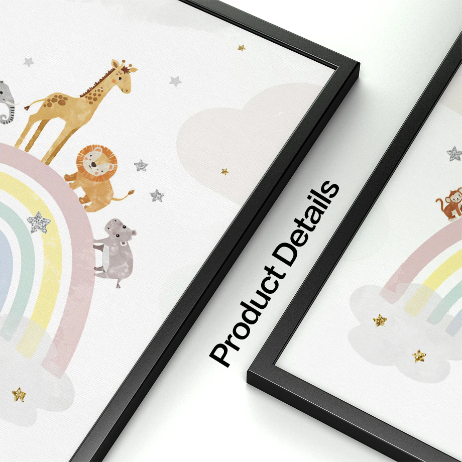 ยีราฟ ช้าง บอลลูนลมร้อน ดวงอาท - Baby Nursery Room บทวิจารณ์และราคา