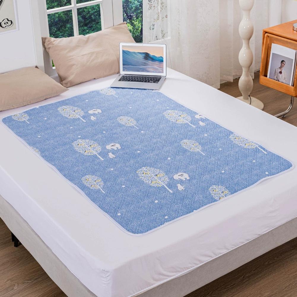 แผ่นรองกันน้ำซักได้ ผ้าฝ้ายสำห - Changing Table Topper บทวิจารณ์และราคา