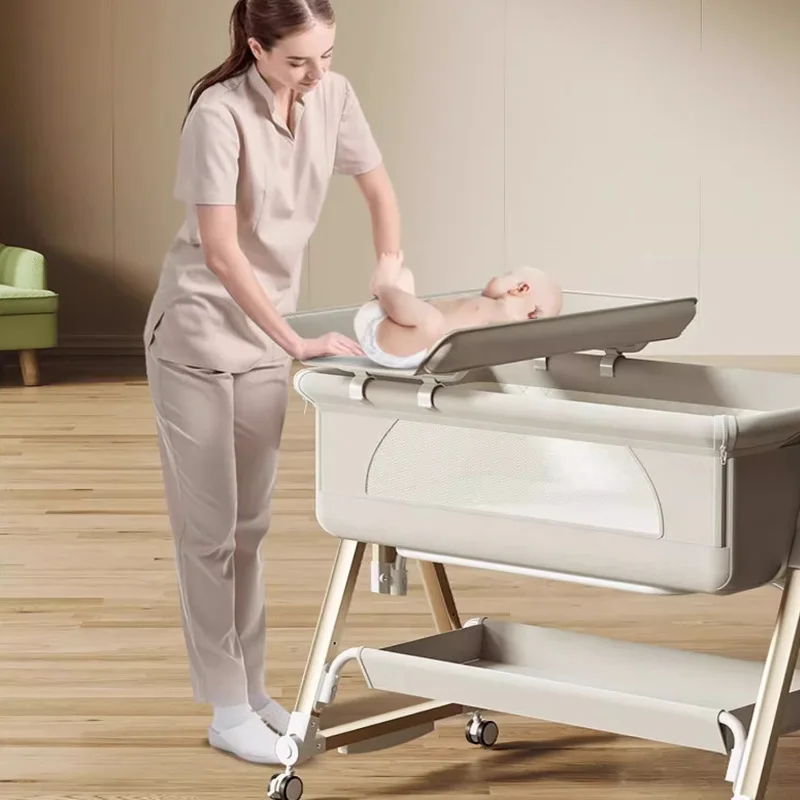เตียงเด็กอ่อนอัจฉริยะ 8-in-1 แ - Baby Nursery Trolley บทวิจารณ์และราคา