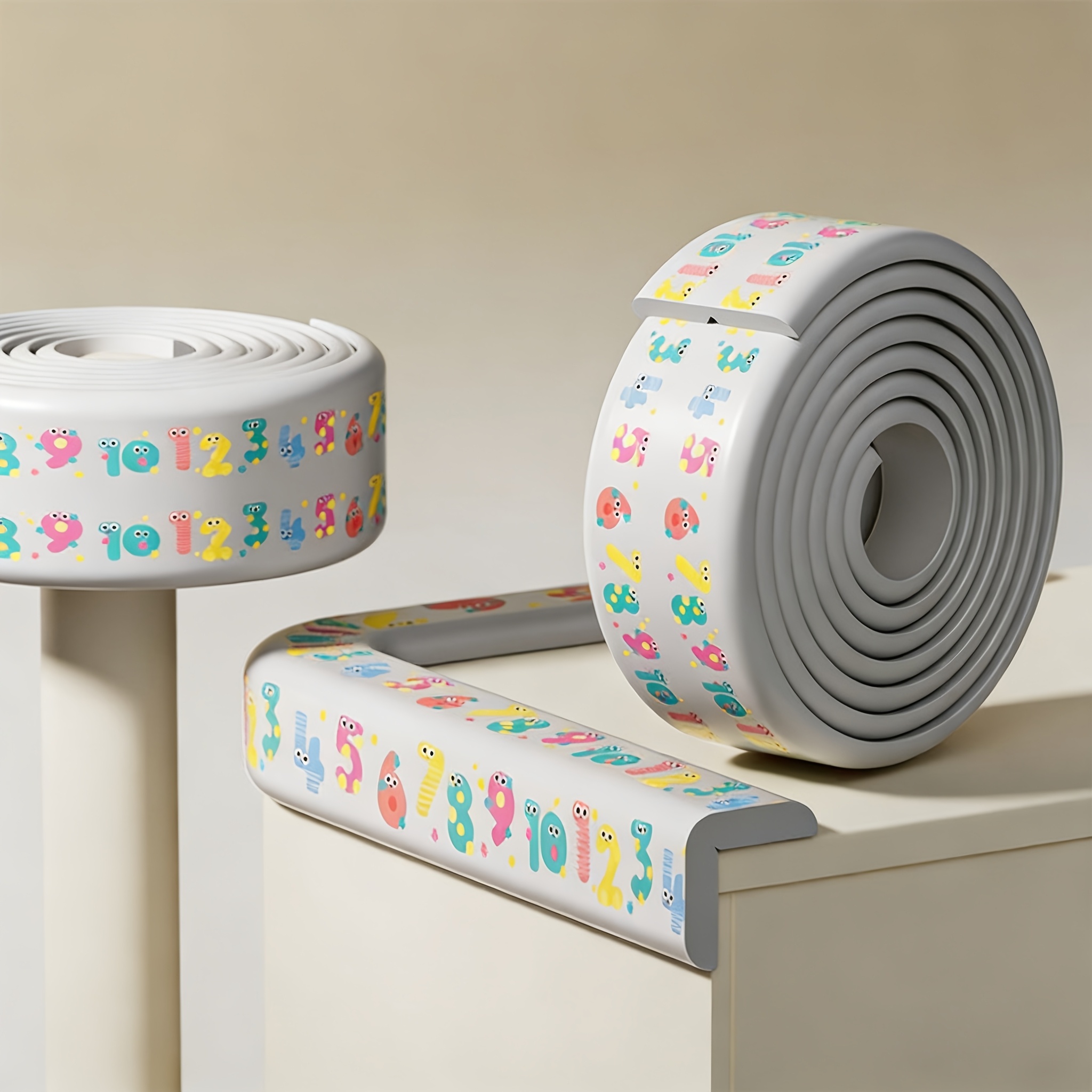 1 ม้วน 2M แถบกันกระแทกมุมโต๊ะล - Corner Guard Foam บทวิจารณ์และราคา