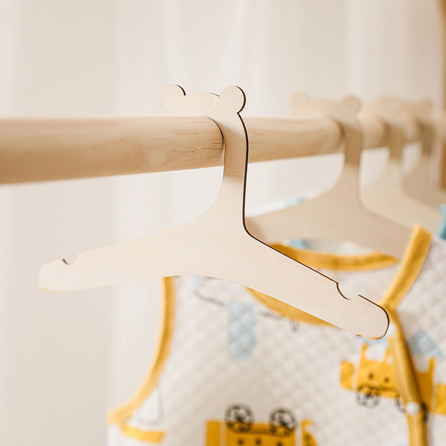 ชุดไม้แขวนเสื้อเด็ก 10 ชิ้น/ชุ - Baby Nursery Hangers บทวิจารณ์และราคา