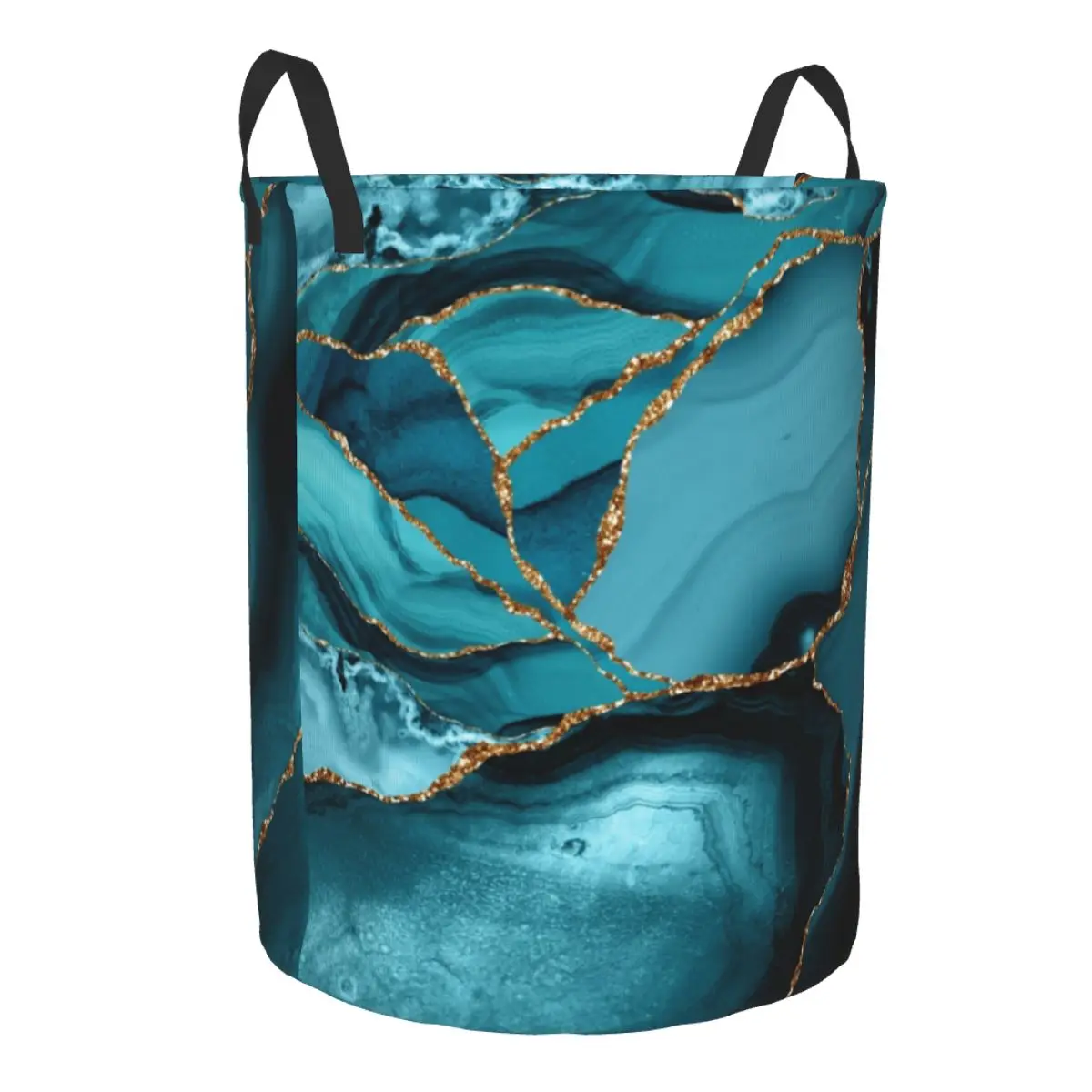 Custom Teal และ Gold Marble ภู - Baby Nursery Hamper บทวิจารณ์และราคา