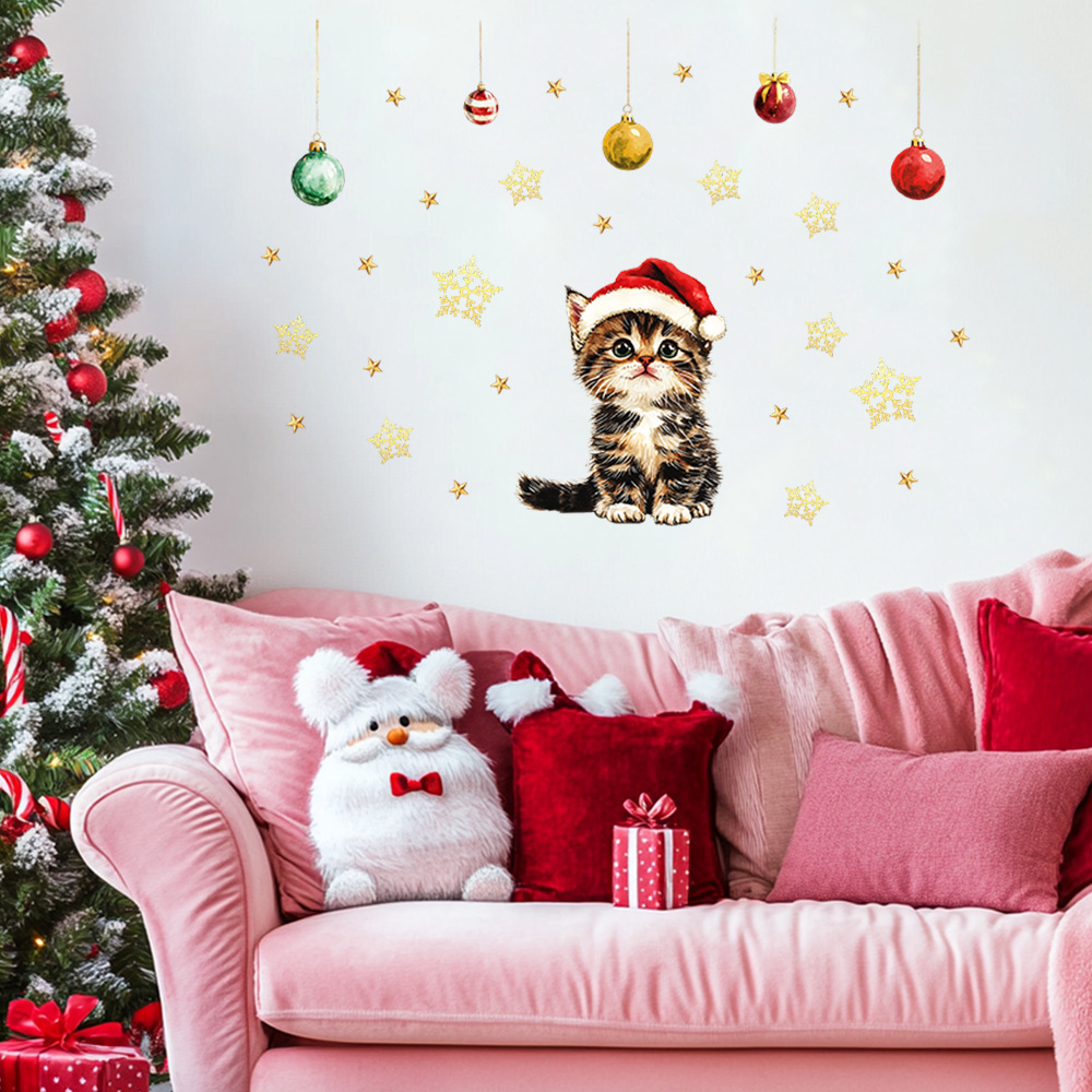 สัตว์เลี้ยงคริสต์มาสน่ารักสติ๊ - Baby Nursery Vinyl Wall Stickers บทวิจารณ์และราคา
