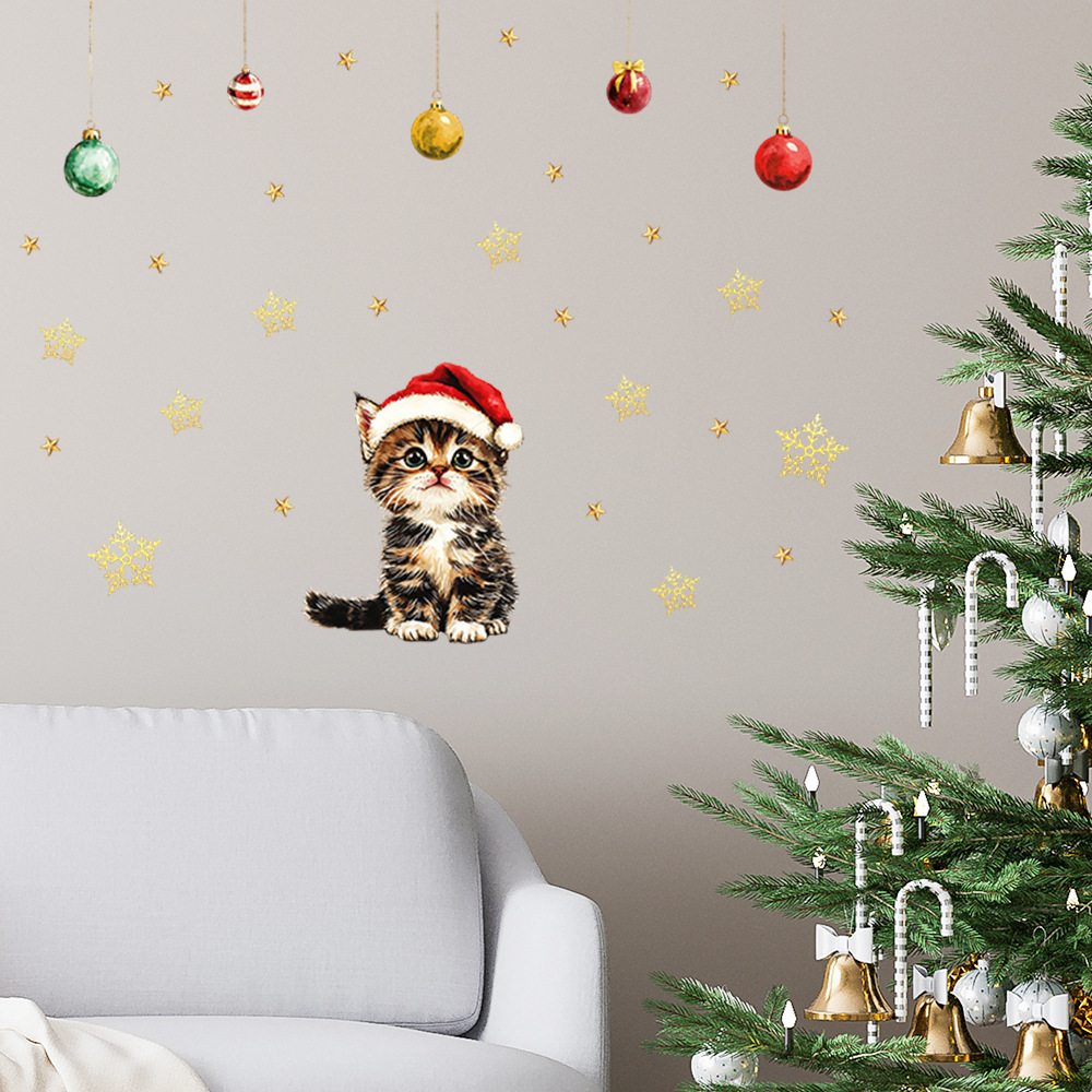 สัตว์เลี้ยงคริสต์มาสน่ารักสติ๊ - Baby Nursery Vinyl Wall Stickers บทวิจารณ์และราคา