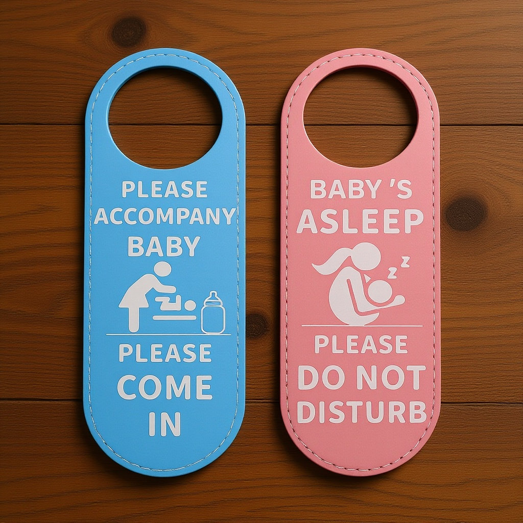 ป้ายแขวนประตูห้องเด็ก 2 ชิ้น แ - Baby Nursery Hangers บทวิจารณ์และราคา
