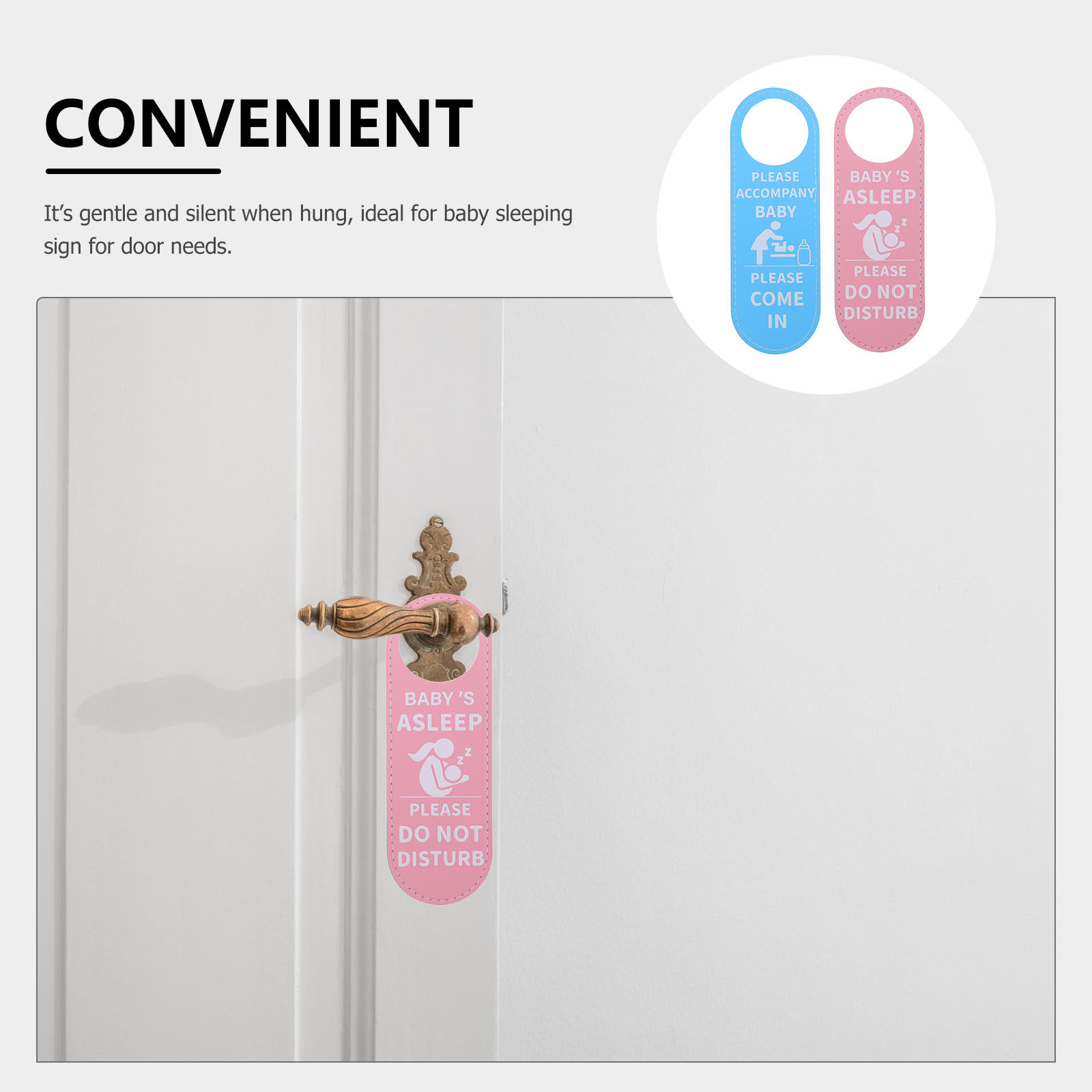 ป้ายแขวนประตูห้องเด็ก 2 ชิ้น แ - Baby Nursery Hangers บทวิจารณ์และราคา