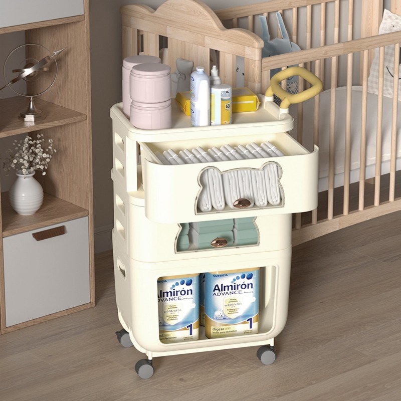 รถเข็นอเนกประสงค์สำหรับจัดเก็บ - Baby Nursery Utility Cart บทวิจารณ์และราคา