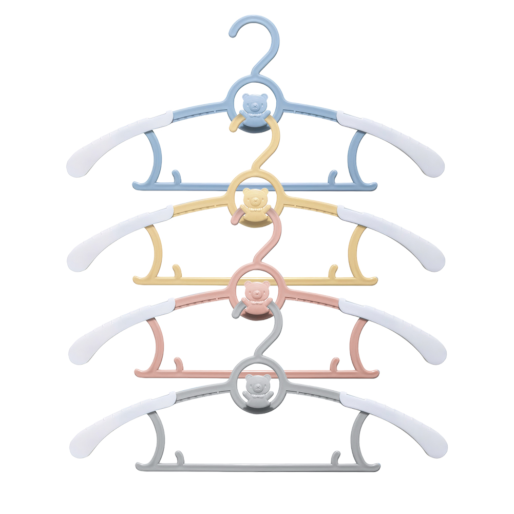 ไม้แขวนเสื้อเด็กแบบยืดหดได้ 10 - Baby Nursery Hangers บทวิจารณ์และราคา