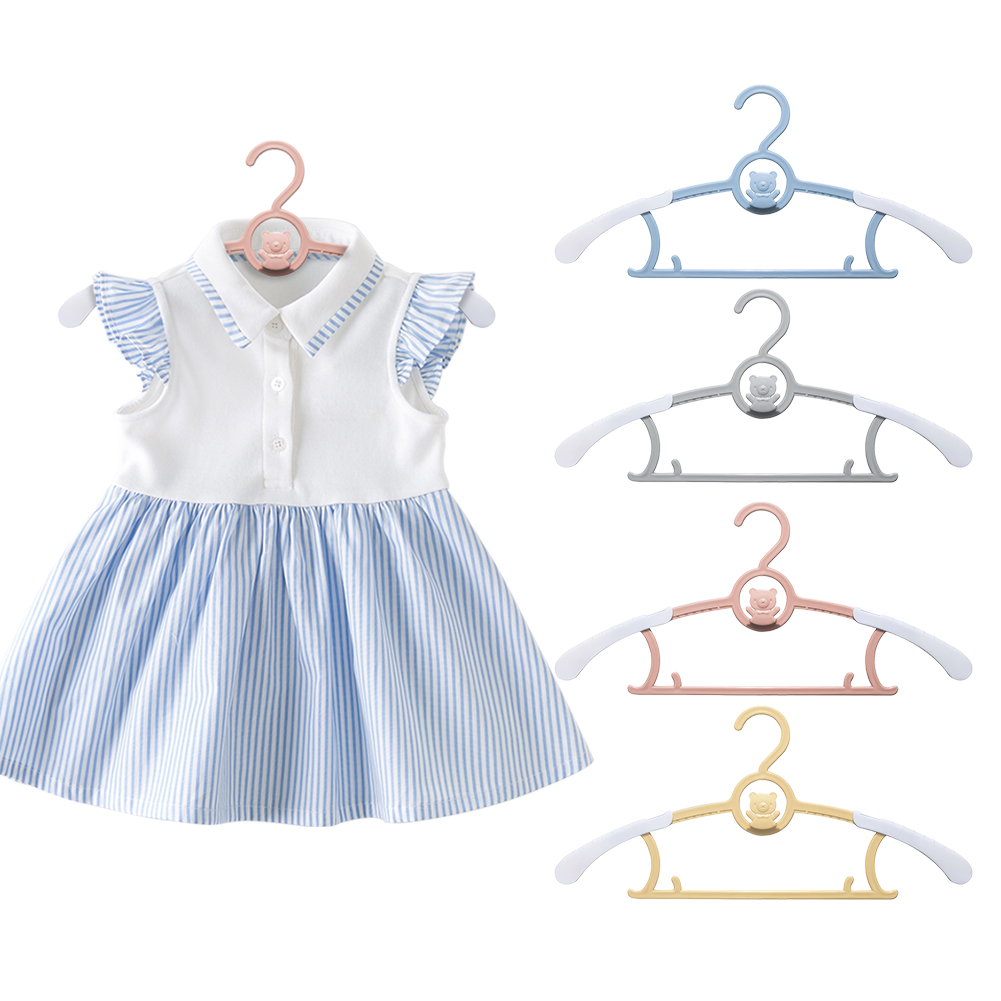 ไม้แขวนเสื้อเด็กแบบยืดหดได้ 10 - Baby Nursery Hangers บทวิจารณ์และราคา