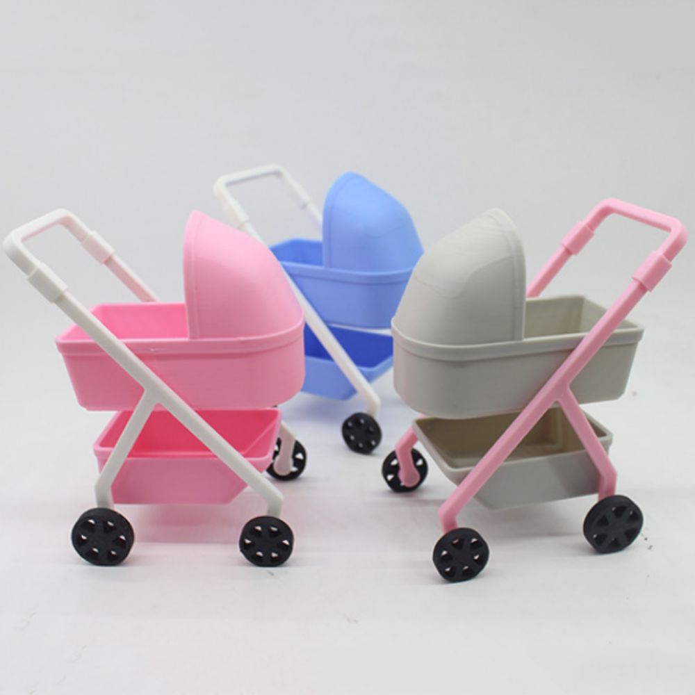 1:12 รถเข็นเด็ก Miniature จําล - Baby Nursery Trolley บทวิจารณ์และราคา