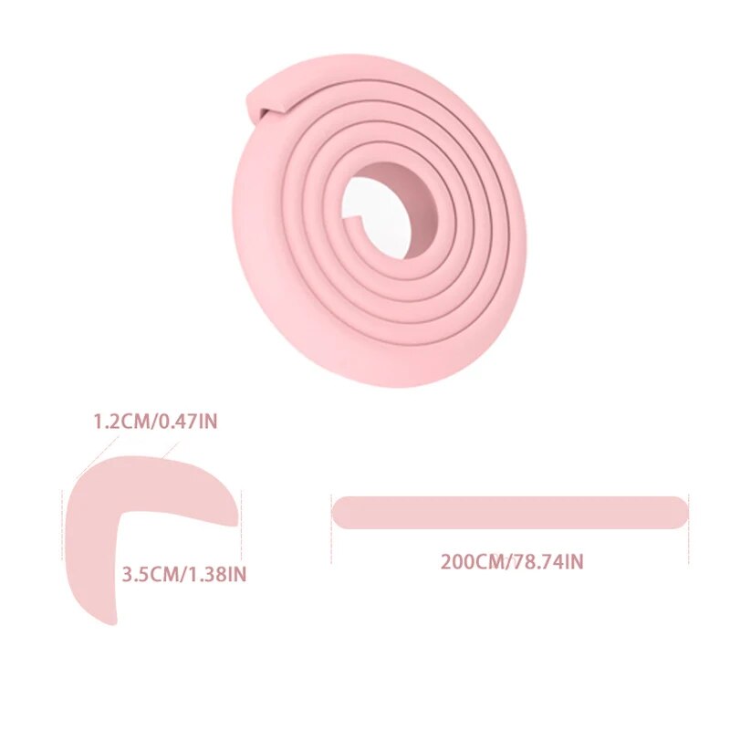 แถบกันชนสำหรับมุมโต๊ะเพื่อความ - Corner Guard Foam บทวิจารณ์และราคา