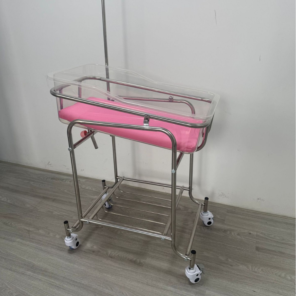 รถเข็นเด็กอ่อนสแตนเลส ปรับระดั - Baby Nursery Trolley บทวิจารณ์และราคา