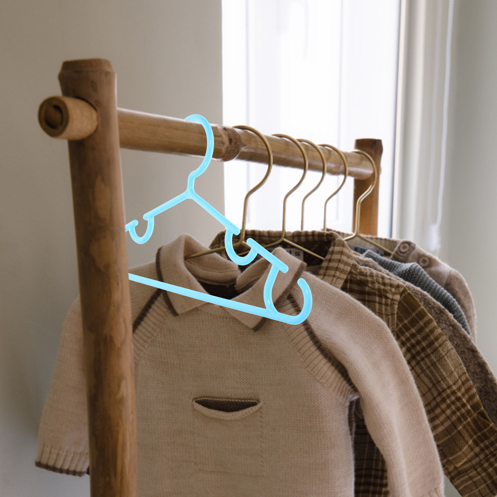 ไม้แขวนเสื้อเด็ก 10 ชิ้น ปลอดภ - Baby Nursery Hangers บทวิจารณ์และราคา