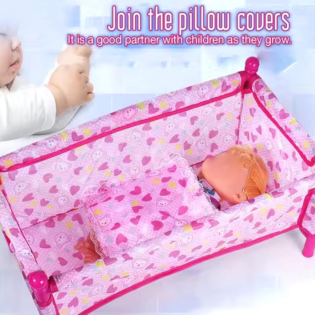 เตียงของเล่นจำลอง เตียงตุ๊กตา  - Baby Nursery Crib บทวิจารณ์และราคา
