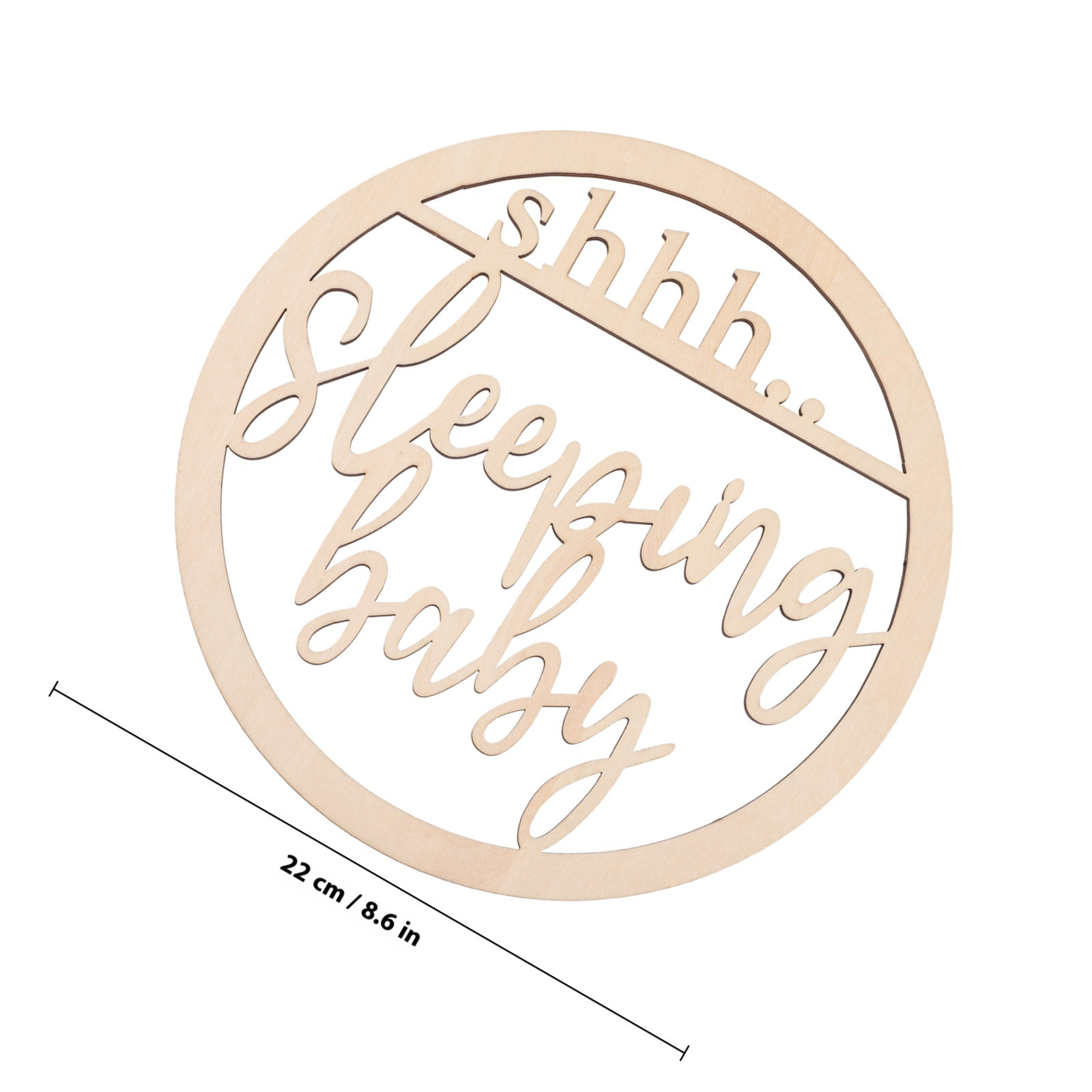 ป้ายแขวนประตูไม้กลวงสำหรับตกแต - Baby Nursery Hangers บทวิจารณ์และราคา