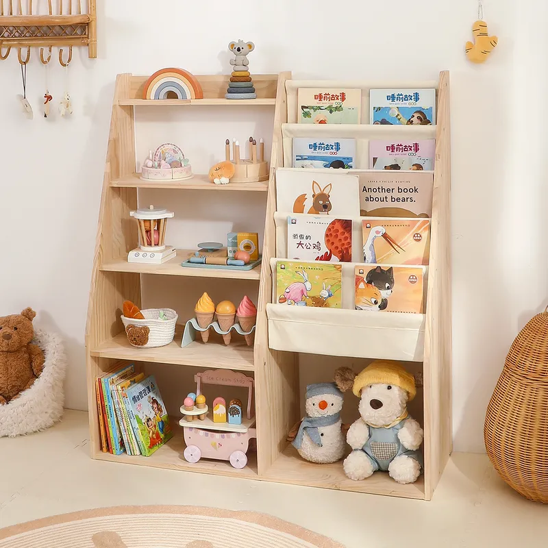 ชั้นวางของเล่นและชั้นวางหนังสื - Baby Nursery Unit บทวิจารณ์และราคา