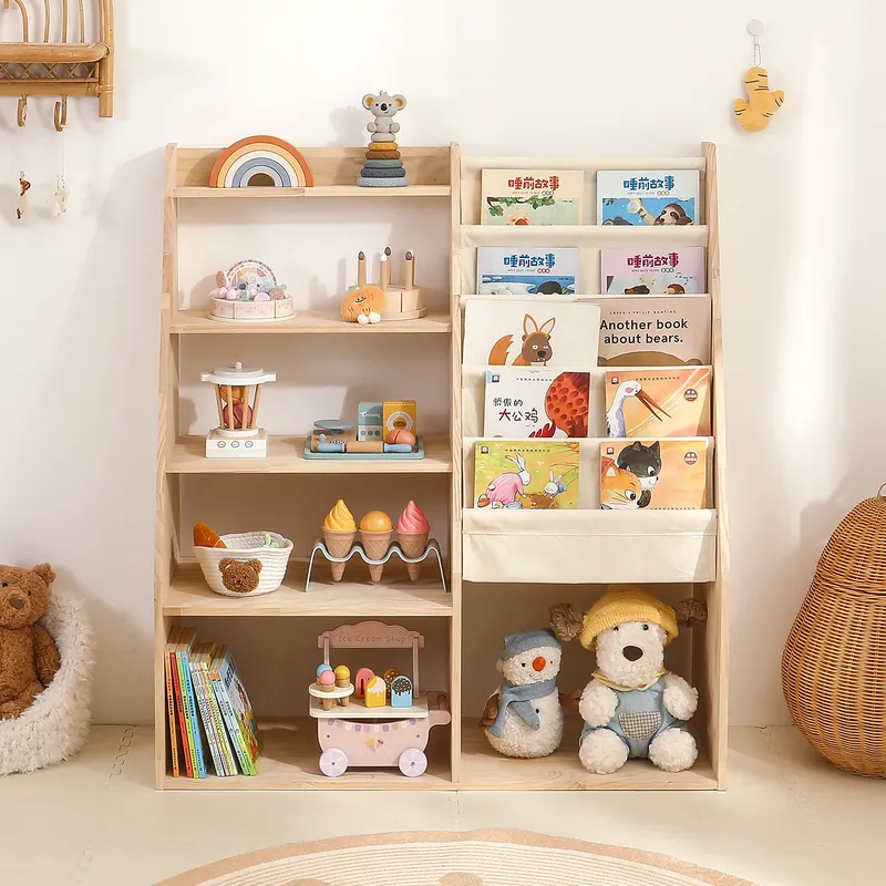 ชั้นวางของเล่นและชั้นวางหนังสื - Baby Nursery Unit บทวิจารณ์และราคา