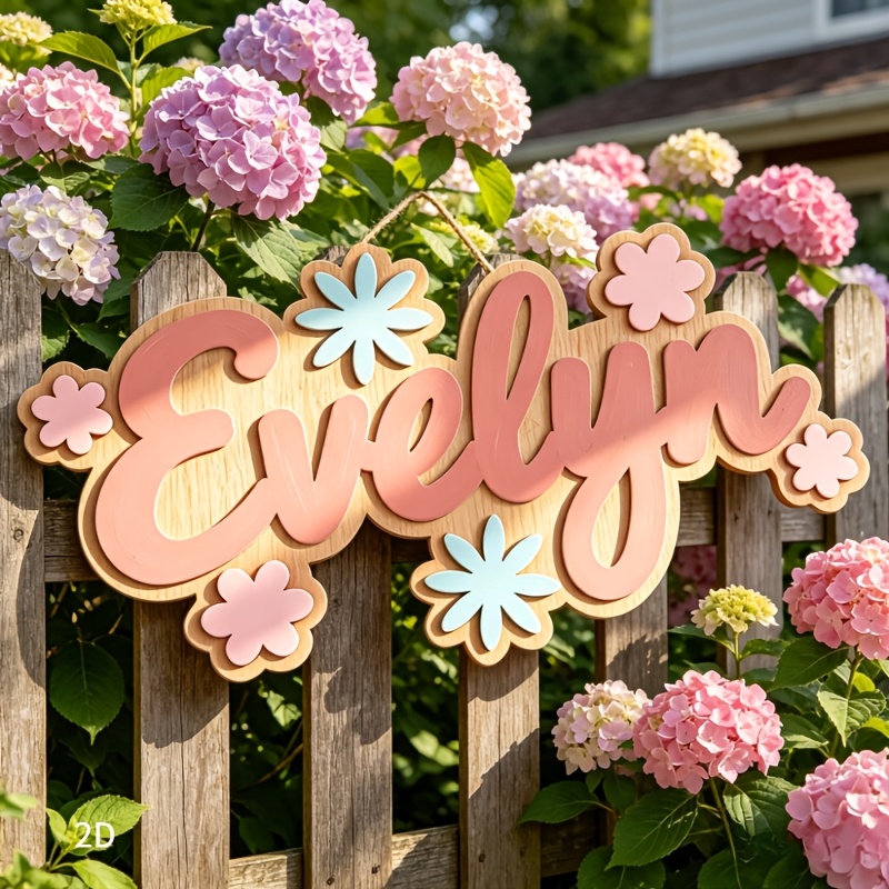 ป้ายห้องพักธีมดอกไม้แบบส่วนตัว - Baby Nursery Room บทวิจารณ์และราคา
