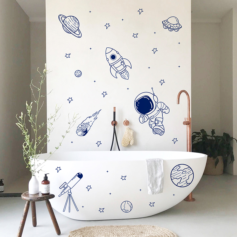 สติ๊กเกอร์ติดผนังลายการ์ตูนจัก - Baby Nursery Vinyl บทวิจารณ์และราคา