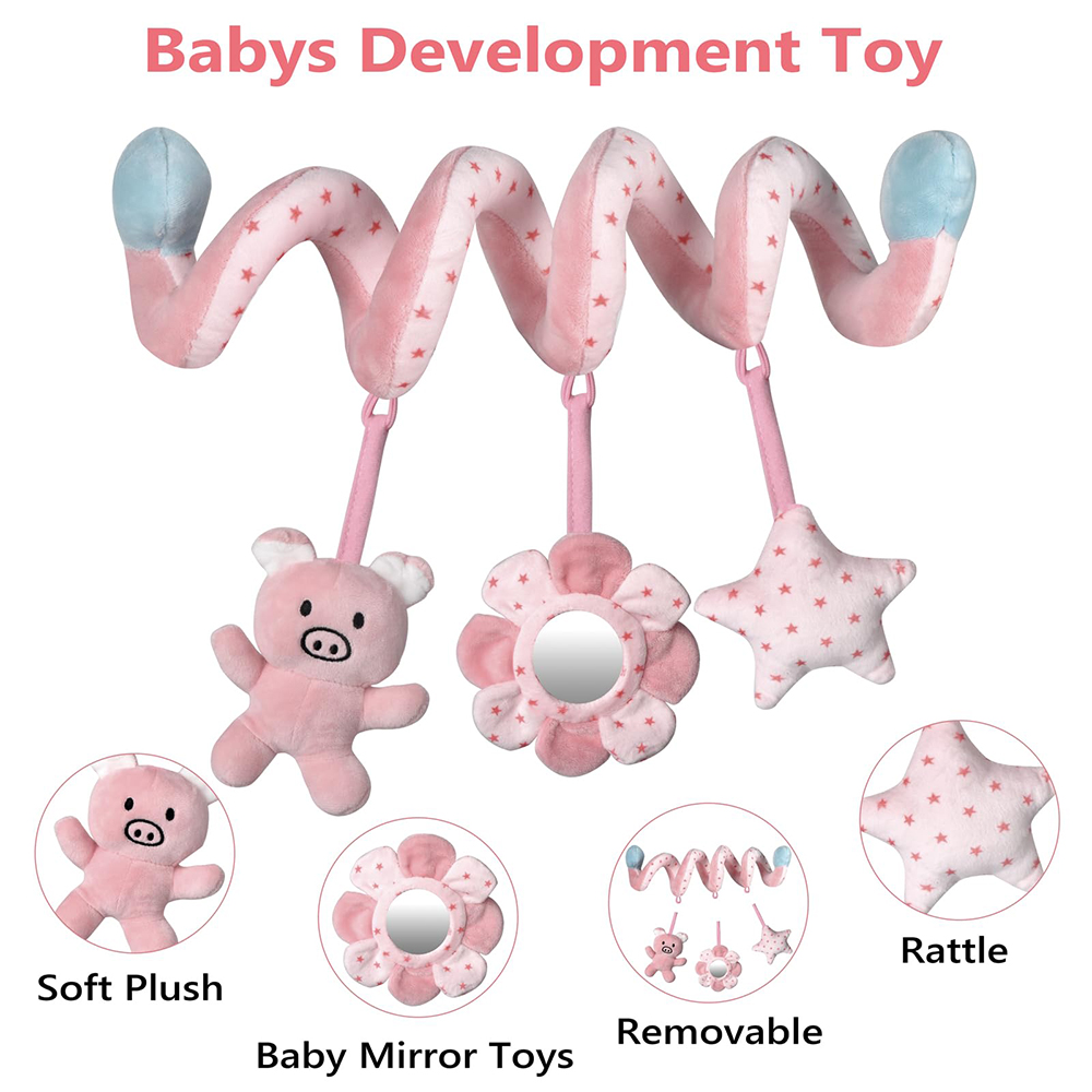 รถที่นั่งเด็กทารกกิจกรรมเกลียว - Baby Nursery Trolley บทวิจารณ์และราคา