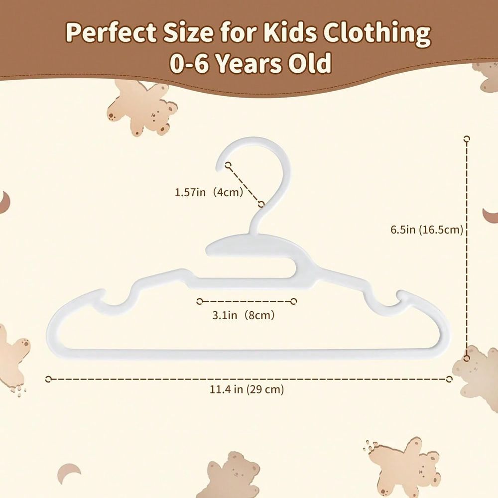 70 100 แพ็คไม้แขวนเสื้อเด็ก ไม - Baby Nursery Hangers บทวิจารณ์และราคา