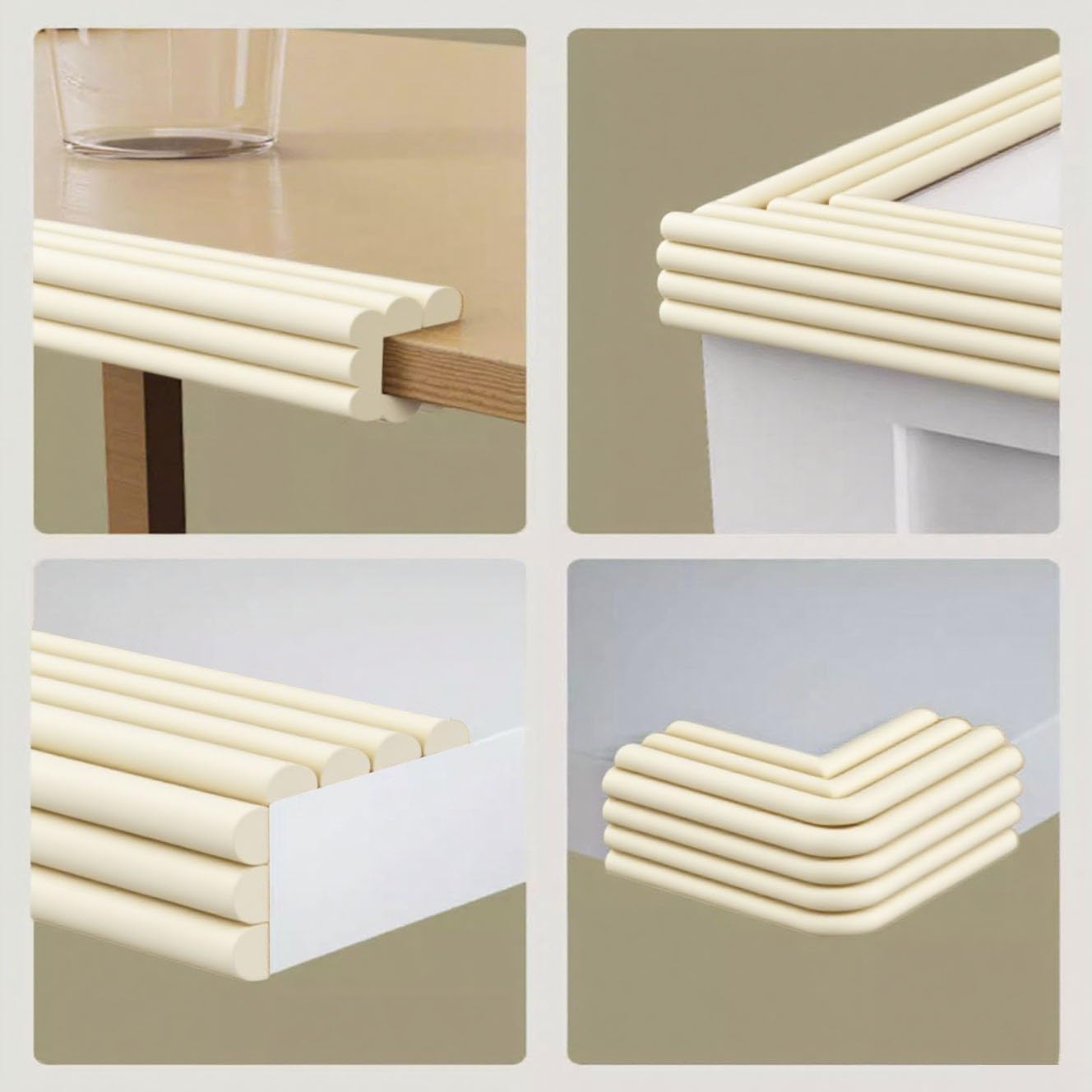 แถบป้องกันความปลอดภัยสำหรับเด็ - Corner Guard Foam บทวิจารณ์และราคา