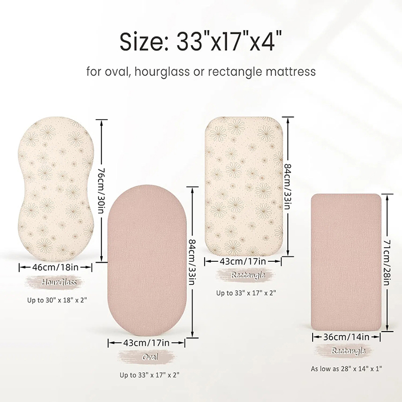 Muslin Bassinet แผ่นสําหรับ Ba - Baby Nursery Hamper บทวิจารณ์และราคา