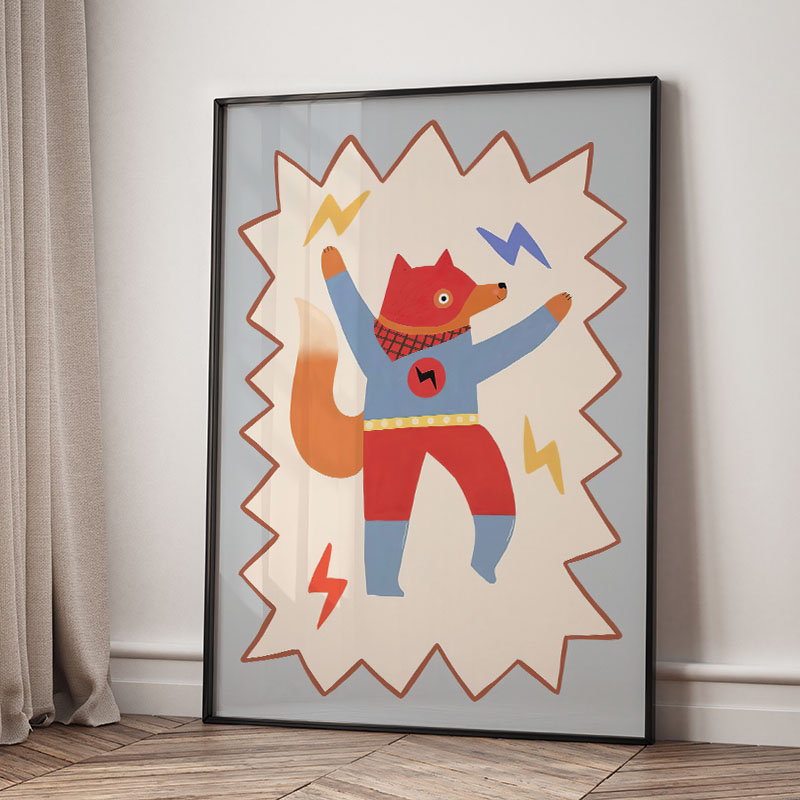 ภาพวาดการ์ตูนตลกๆ สุดเท่ห์ สำห - Baby Nursery Room บทวิจารณ์และราคา
