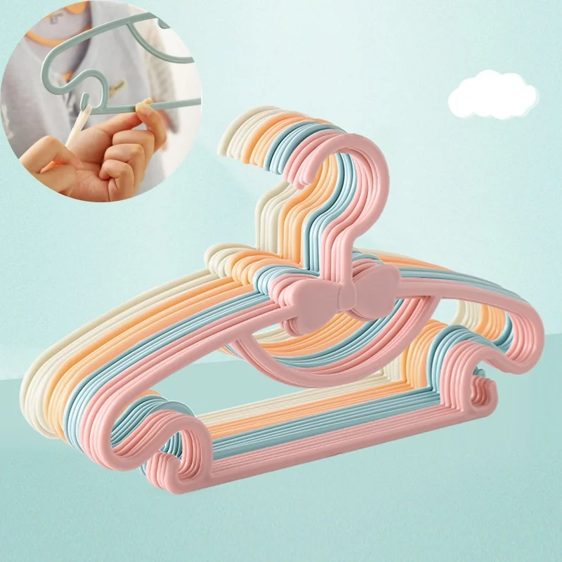 5-50Pcs ไม้แขวนเสื้อเด็กพลาสติ - Baby Nursery Hangers บทวิจารณ์และราคา